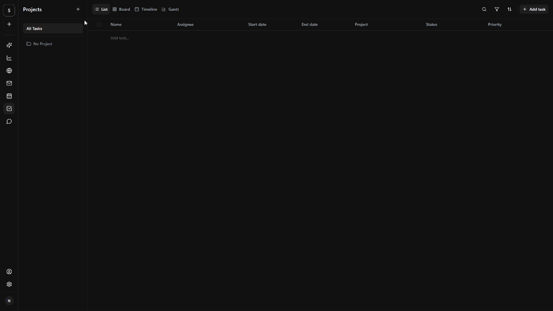 Task Management demo